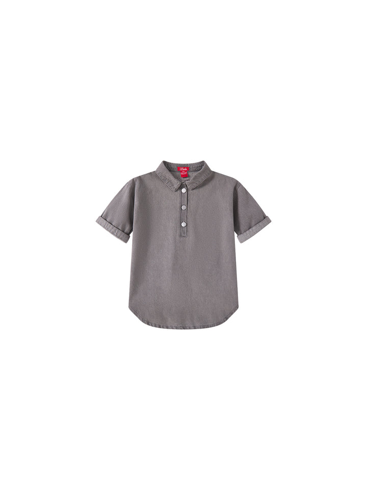 Grey Washed Shirt