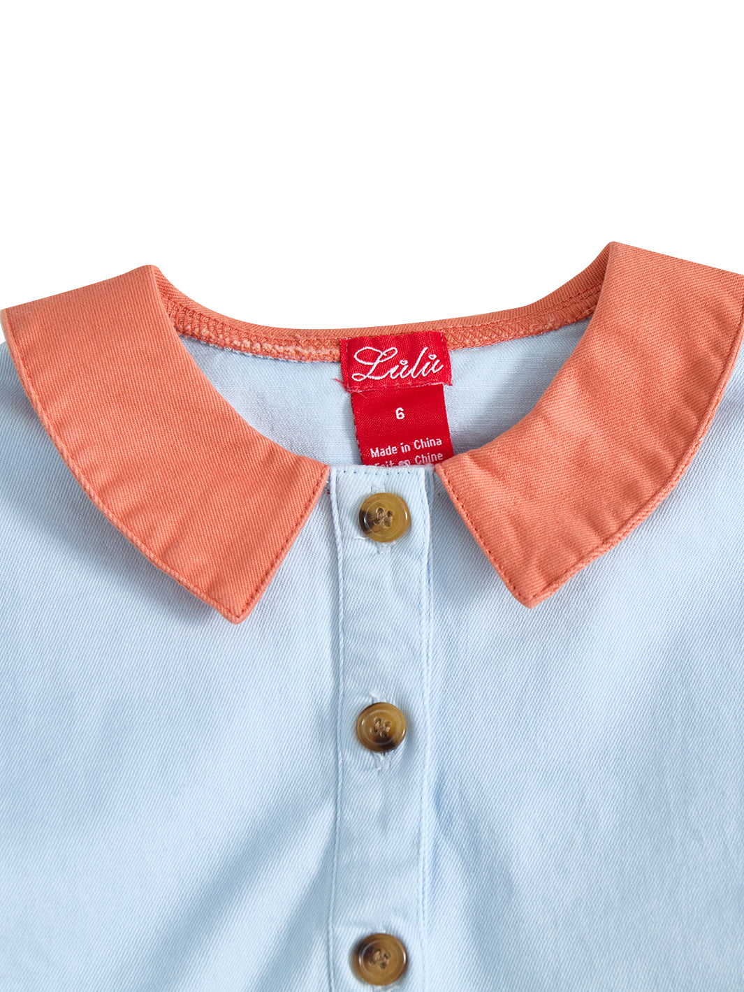 Combo Collar Dress