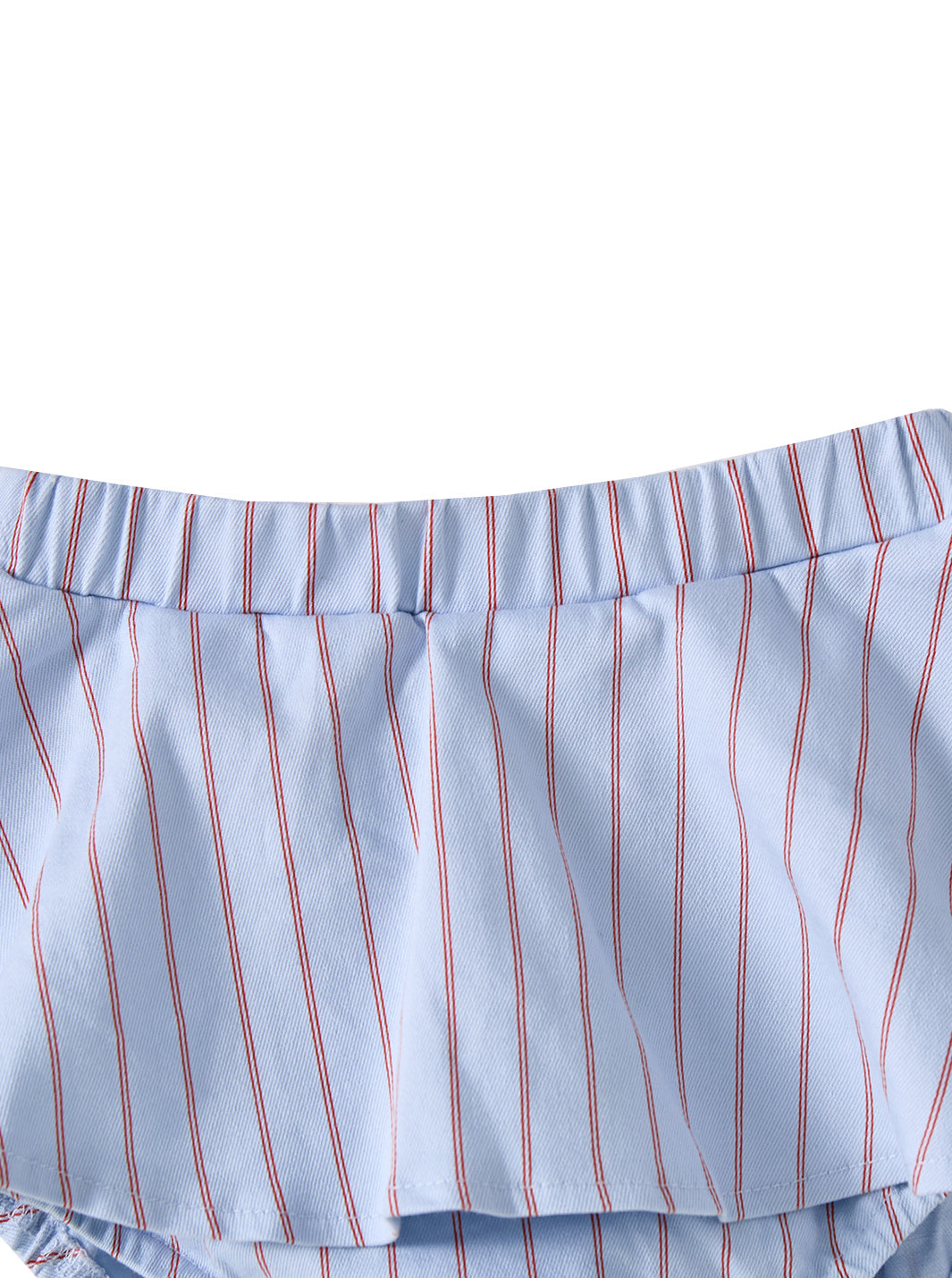 Double Stripe Ruffle Bloomer