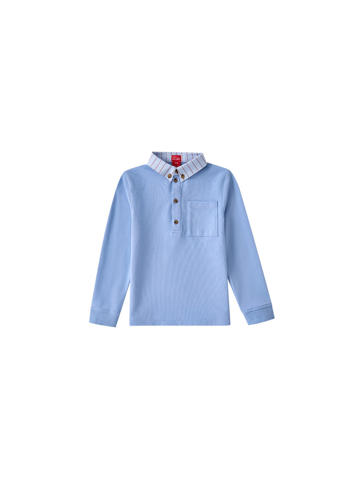 Double Stripe Collar Polo
