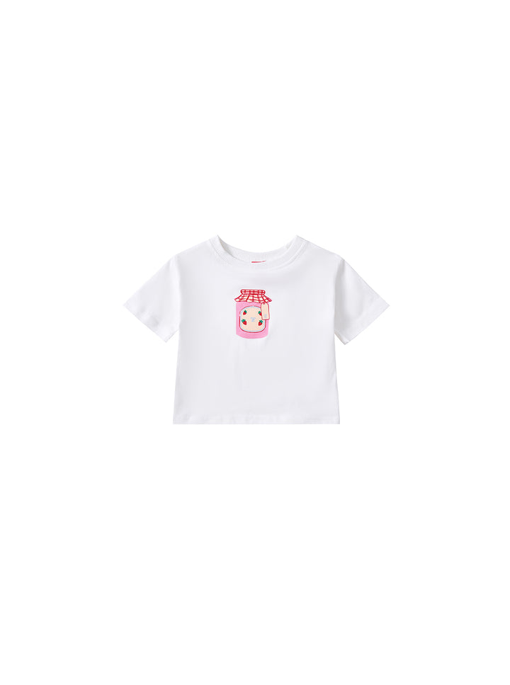 Picnic Print Short Sleeve T-shirt