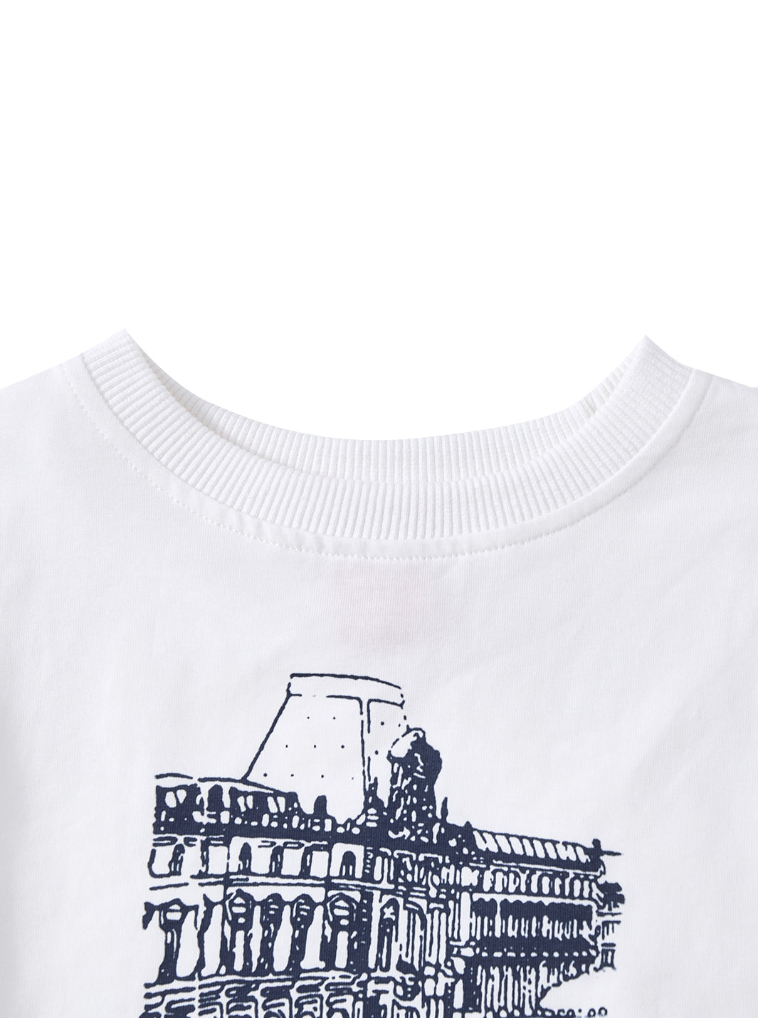 Picnic Print Short Sleeve T-shirt