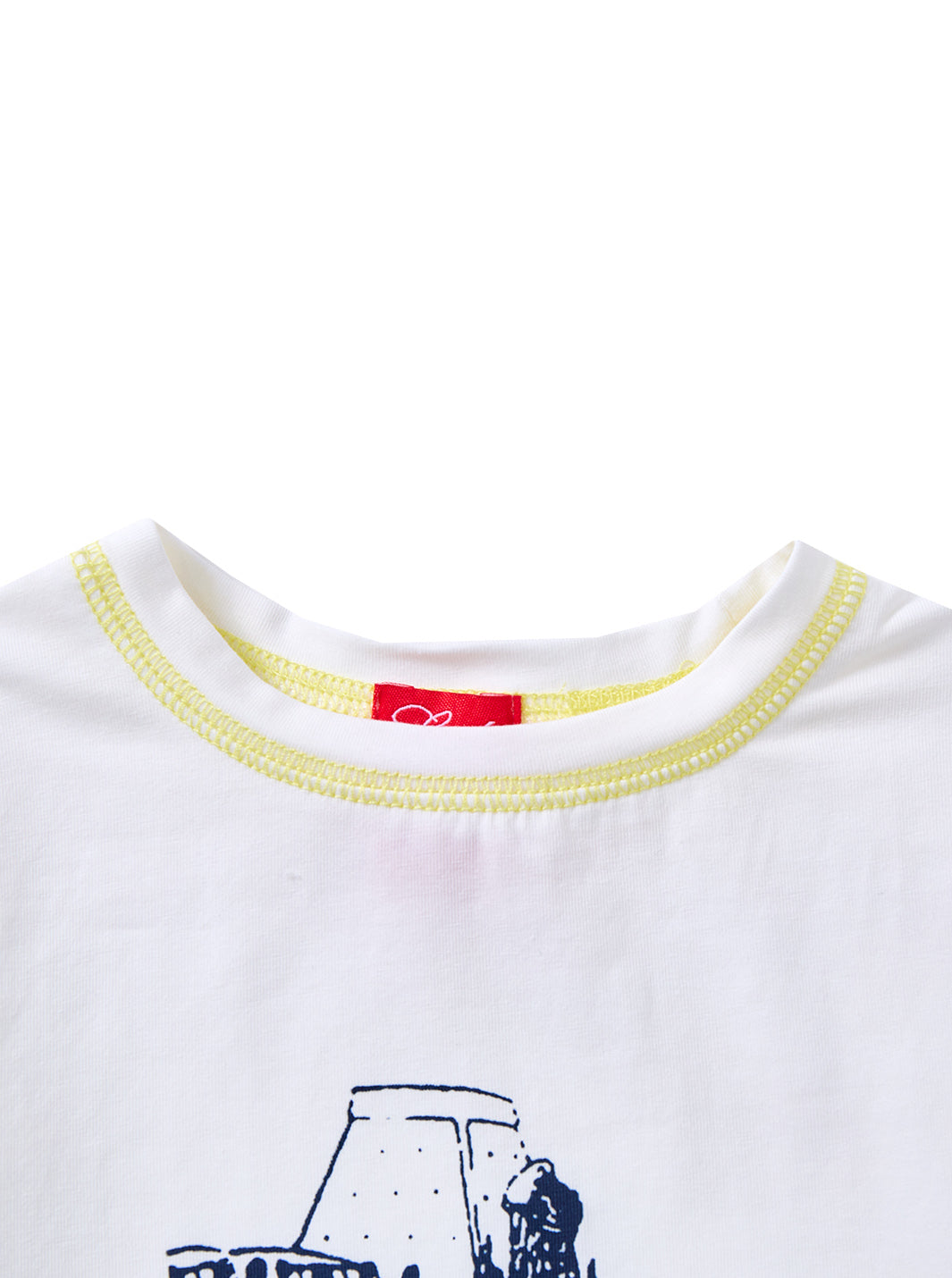Picnic  Long T-shirt - White