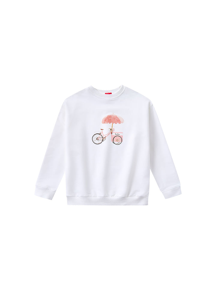 Bike Print Top