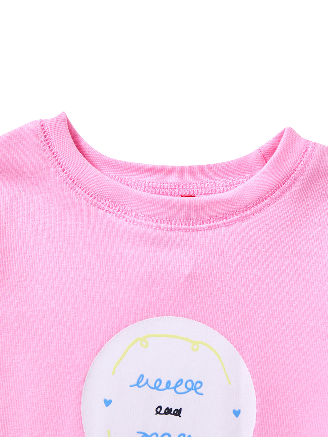 Scribble Print Short Sleeve T-shirt