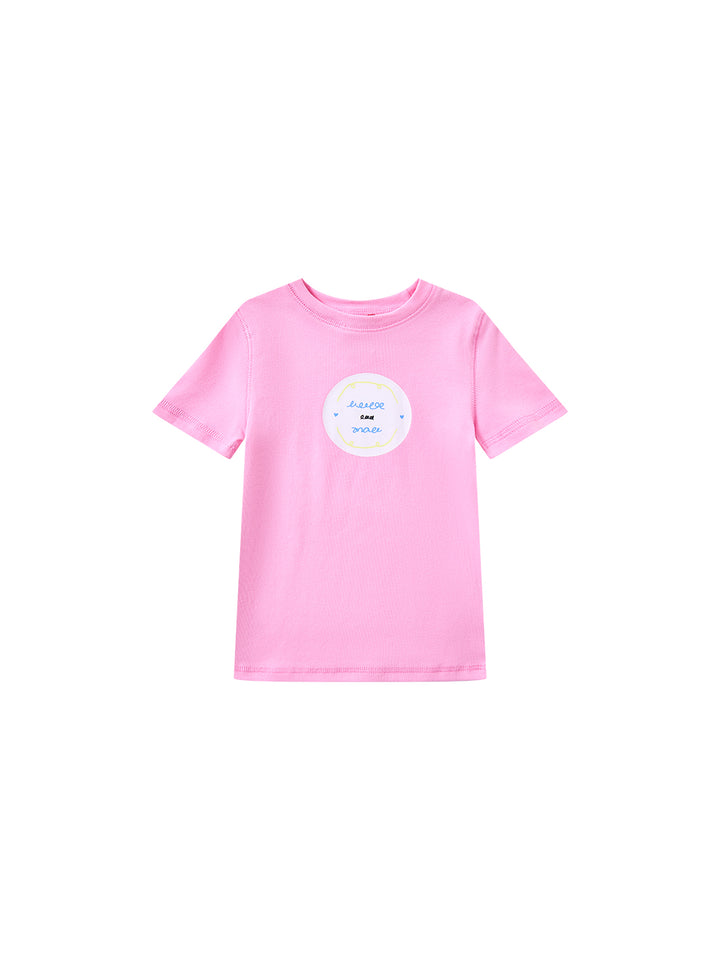 Scribble Print Short Sleeve T-shirt