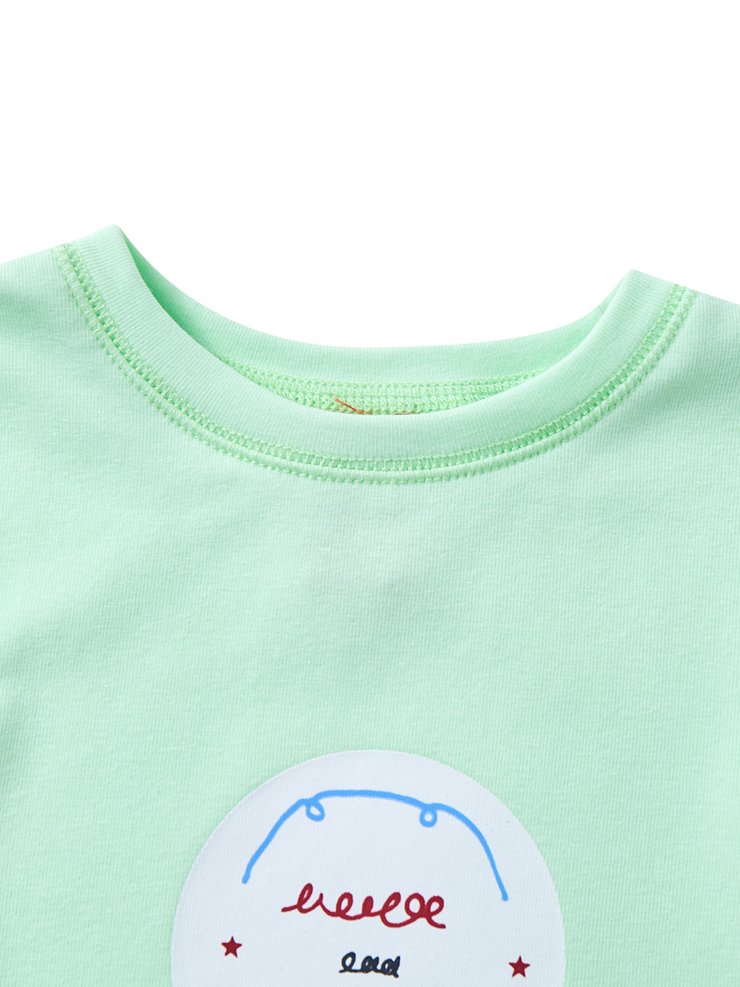 Scribble Print Short Sleeve T-shirt
