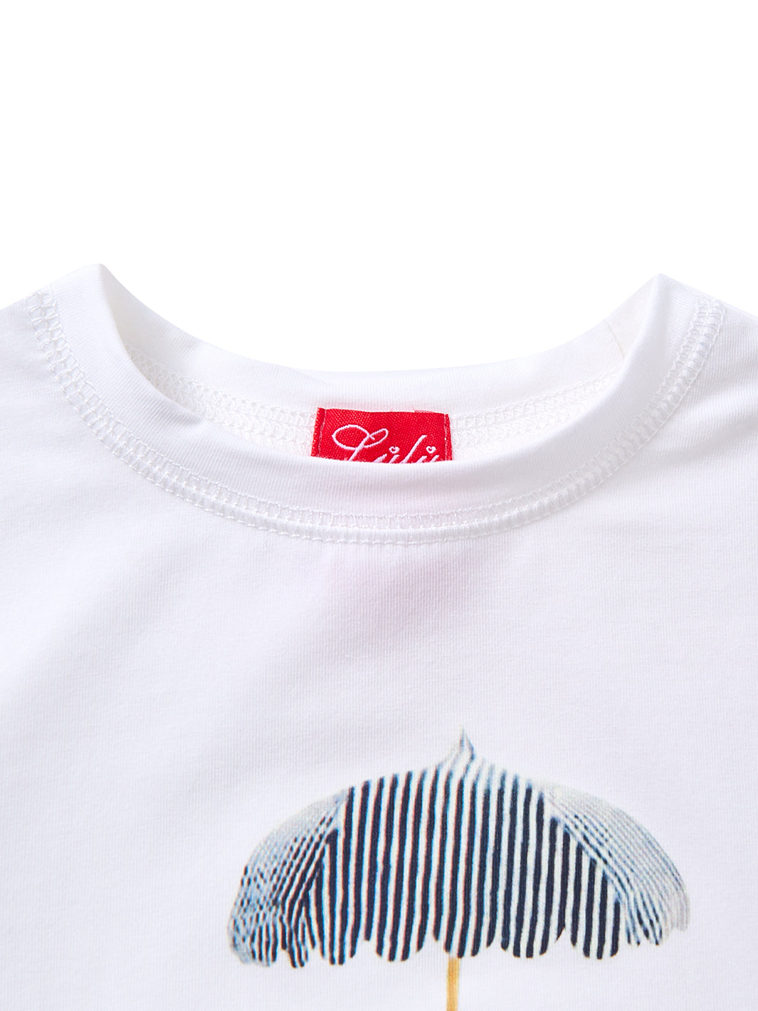 Bike Print Short Sleeve T-shirt - Blue