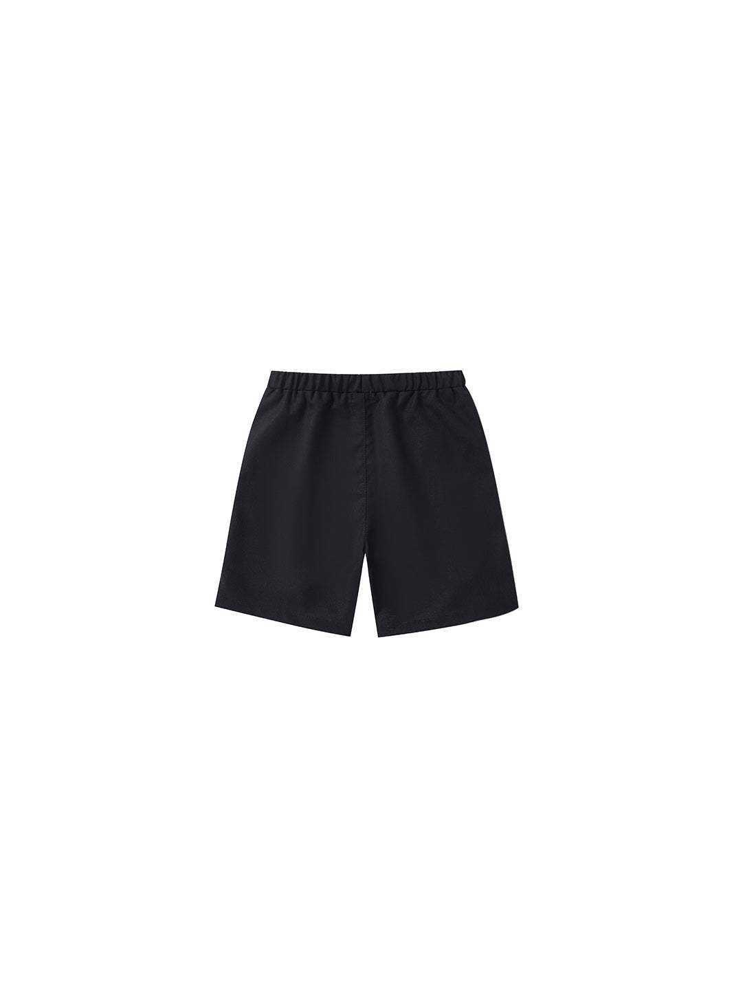 Solid Short Pants - Black