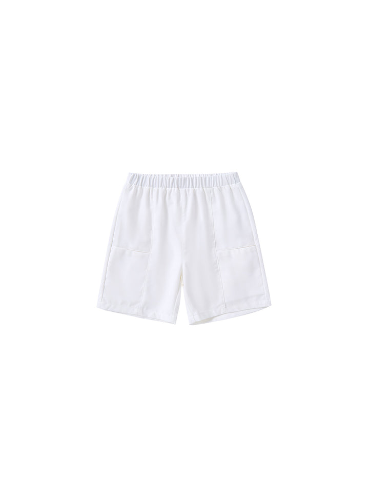Solid Short Pants - Off White