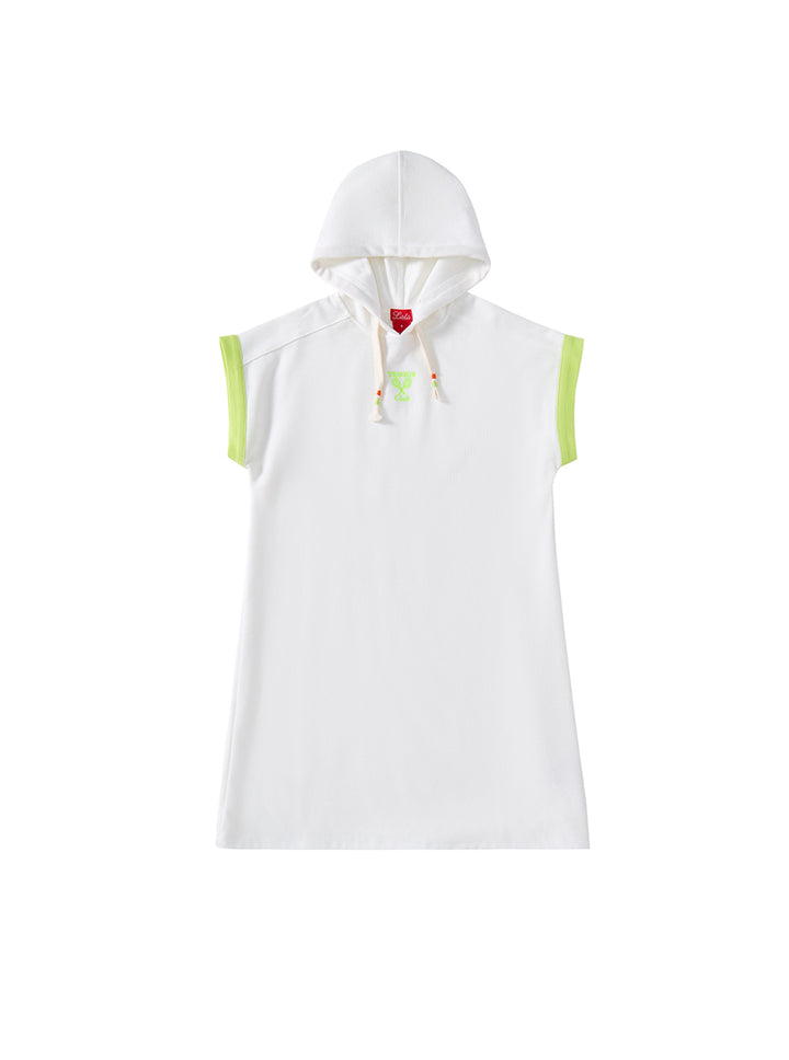 Waffle Tennis Hooded Jumper