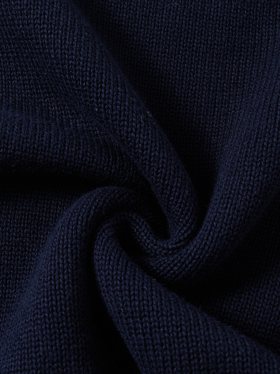 Emblem Short Sleeve Sweater - Deep Navy