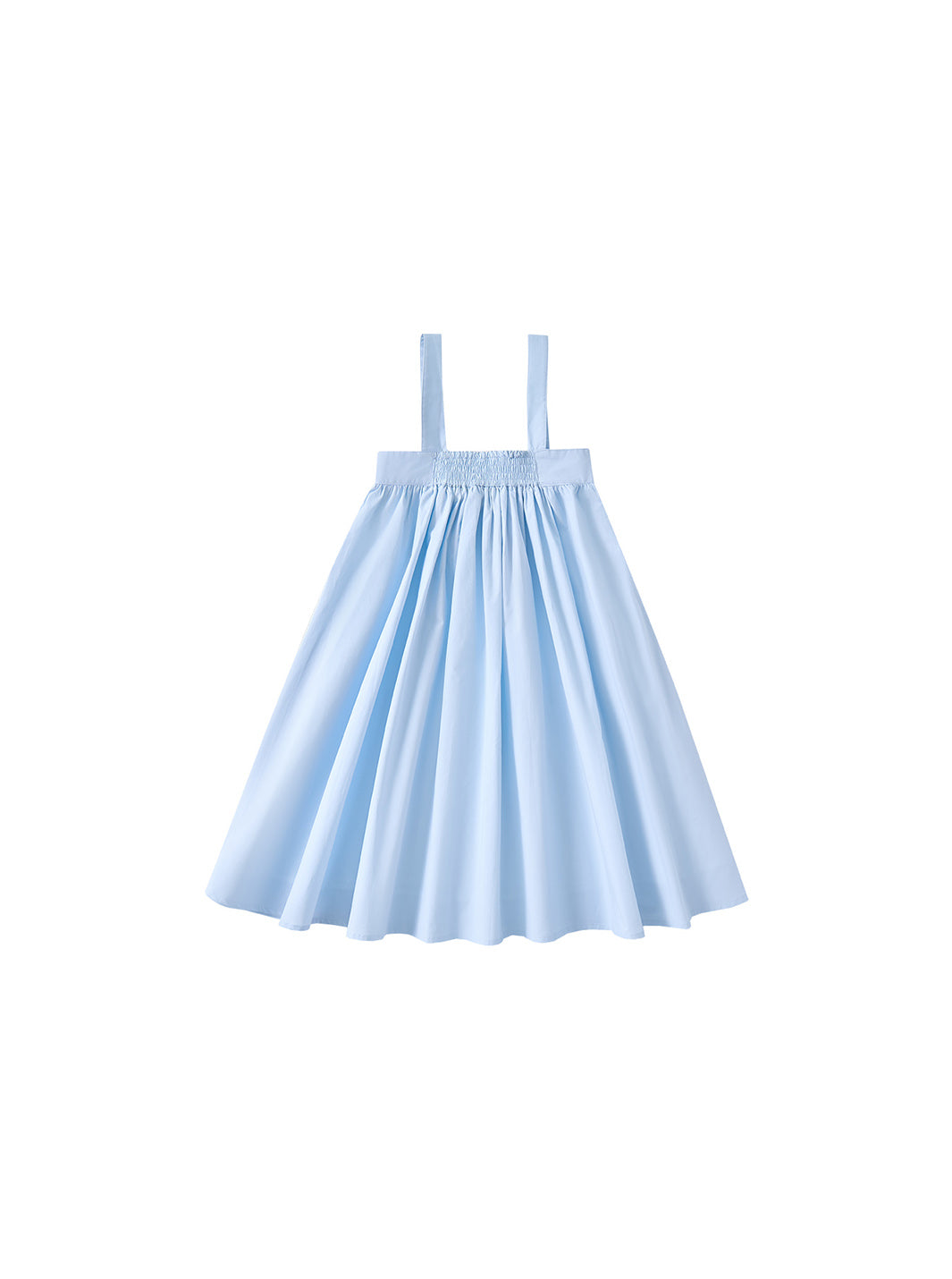 Parlor Gathered Jumper - Lt Blue