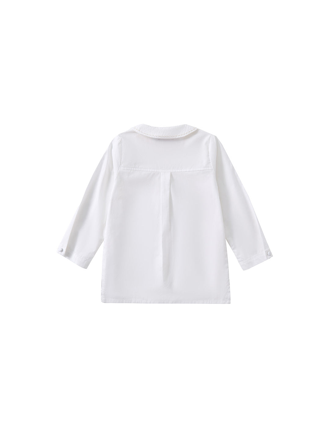 Parlor Collar Shirt - White