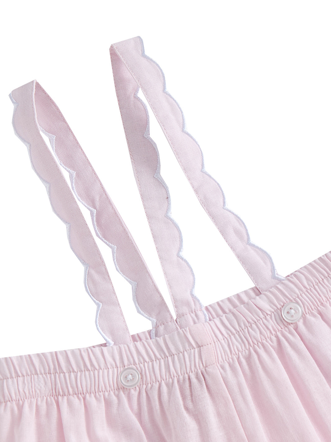 Sea Glass Overall - Pale Pink