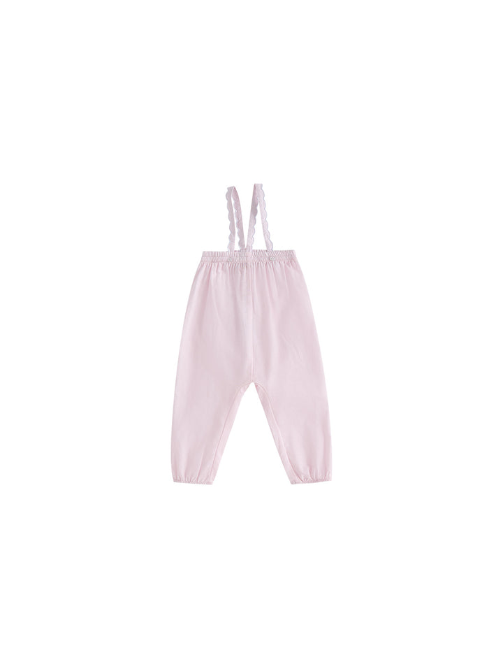 Sea Glass Overall - Pale Pink