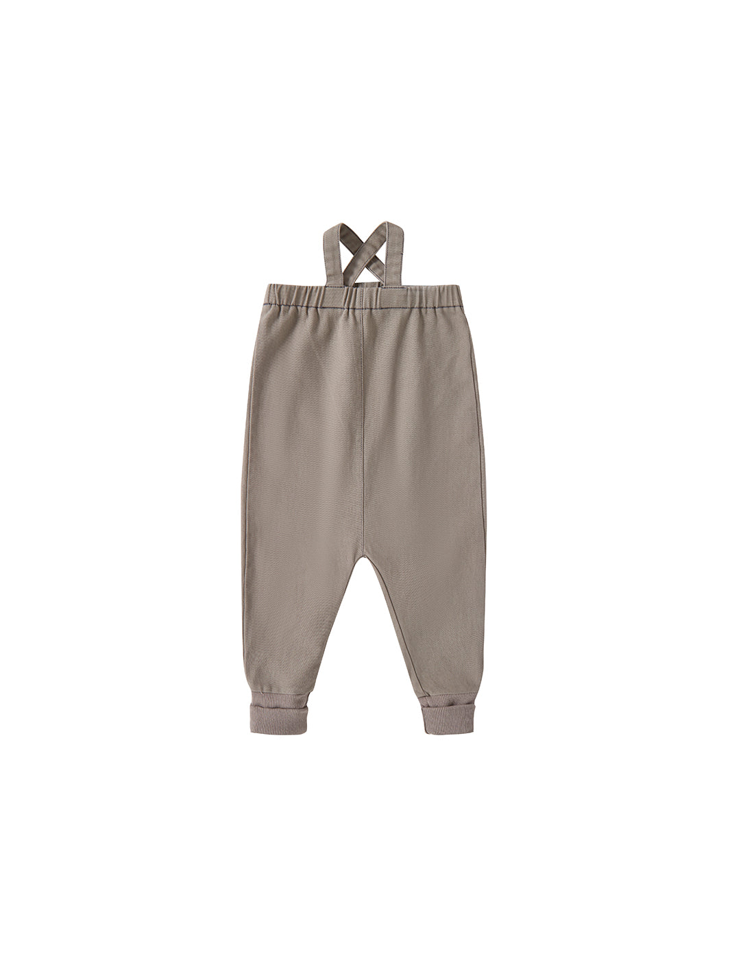 Twill Topstitch Overall - Grey
