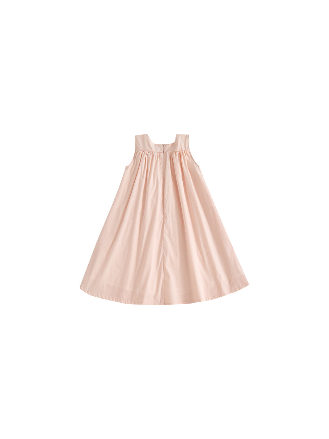 Porcelain Pleated Jumper - Peach