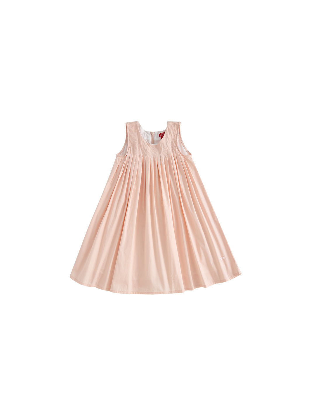 jumper pleated dress Shinyii Girls Pinafore Pleated Dress Summer Casual Sleeveless Jumper Dress, Sizes 6-7