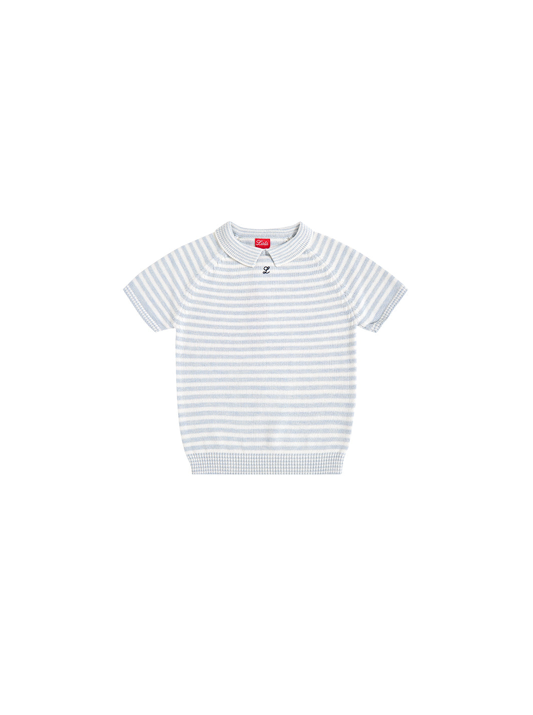 Collar Short Sleeve Sweater