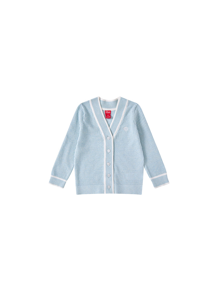 Eyelet Cardigan