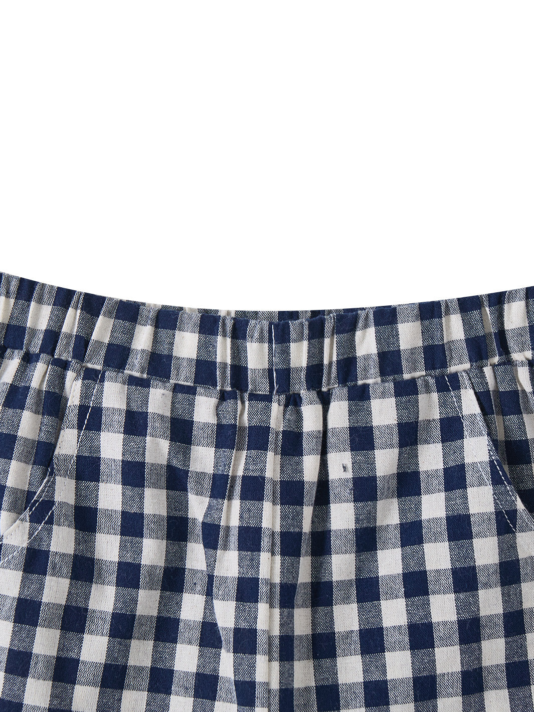Big Gingham Short Pants
