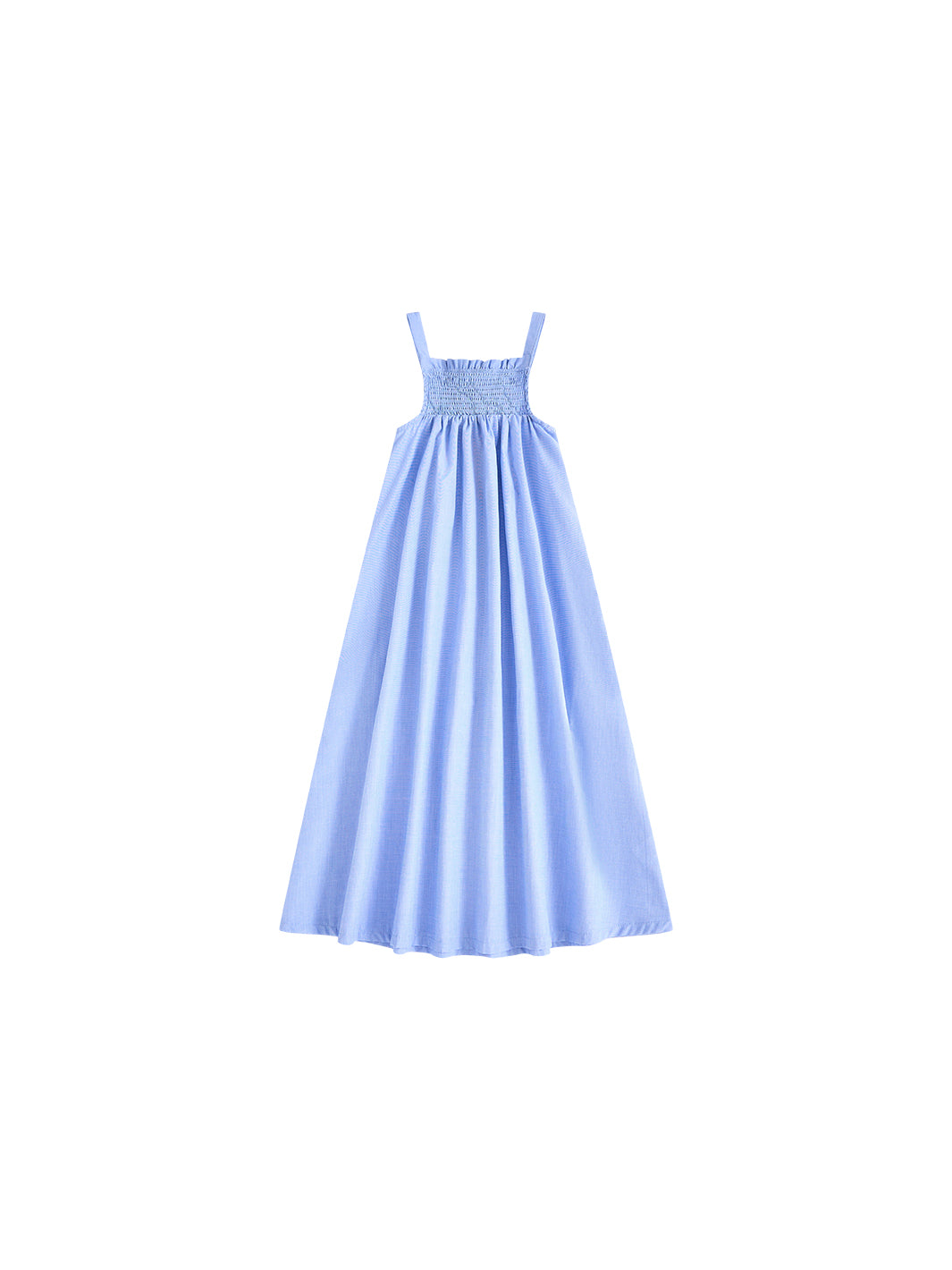 Smocked Jumper Robe - Blue