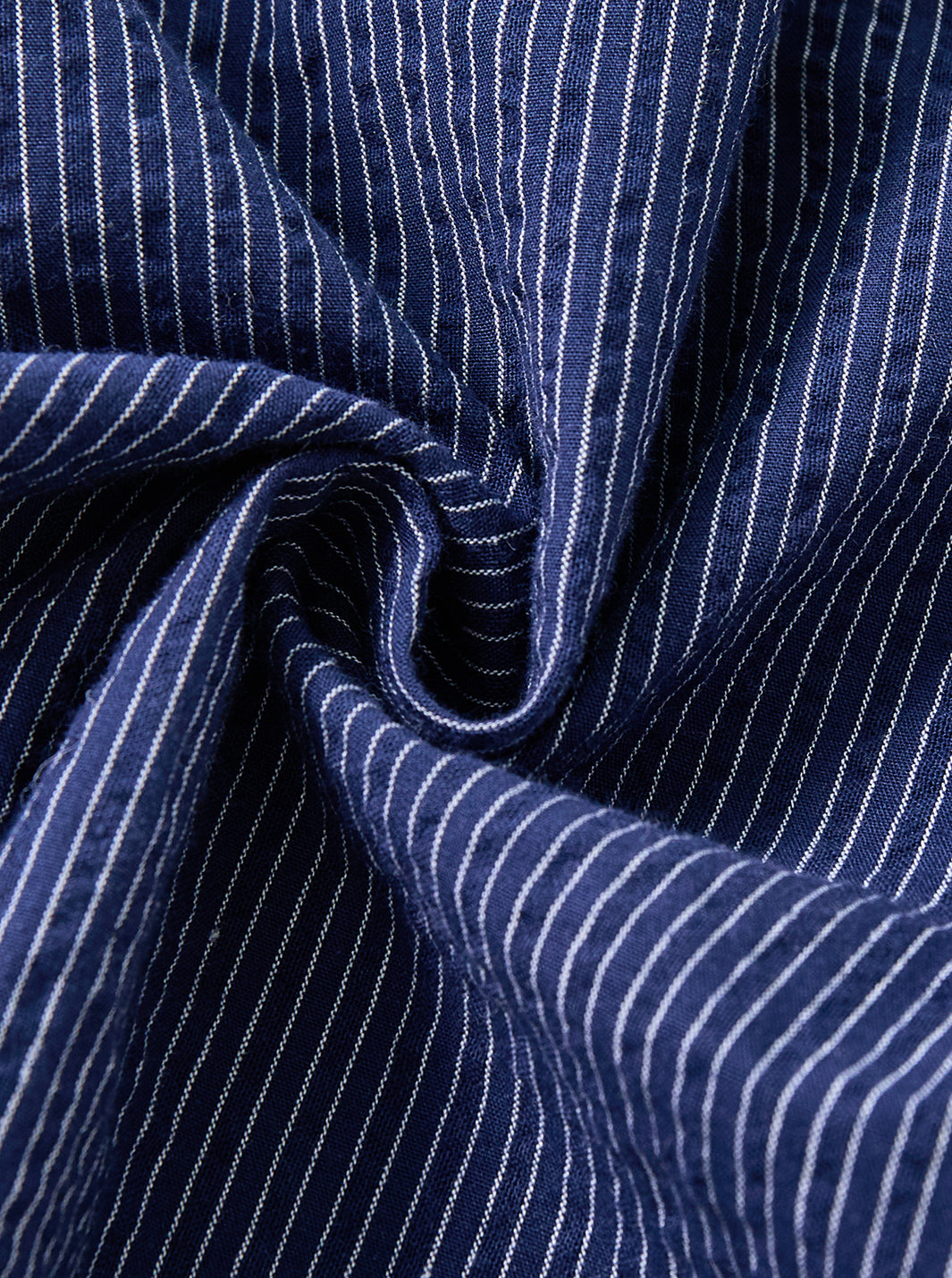 Navy Stripe Robe