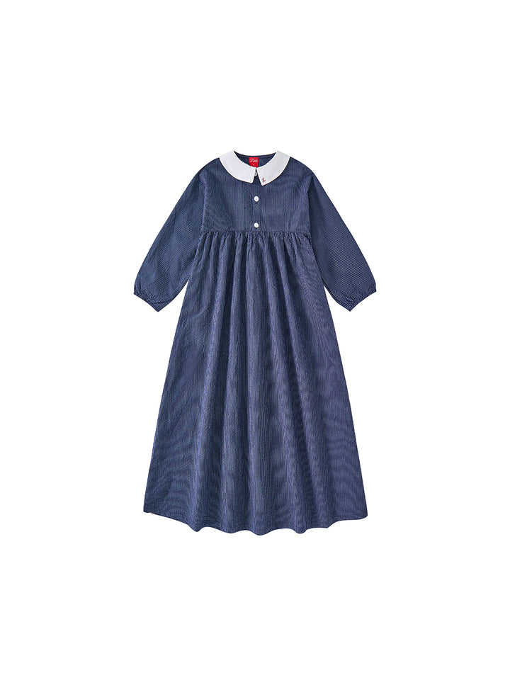 Navy Stripe Robe