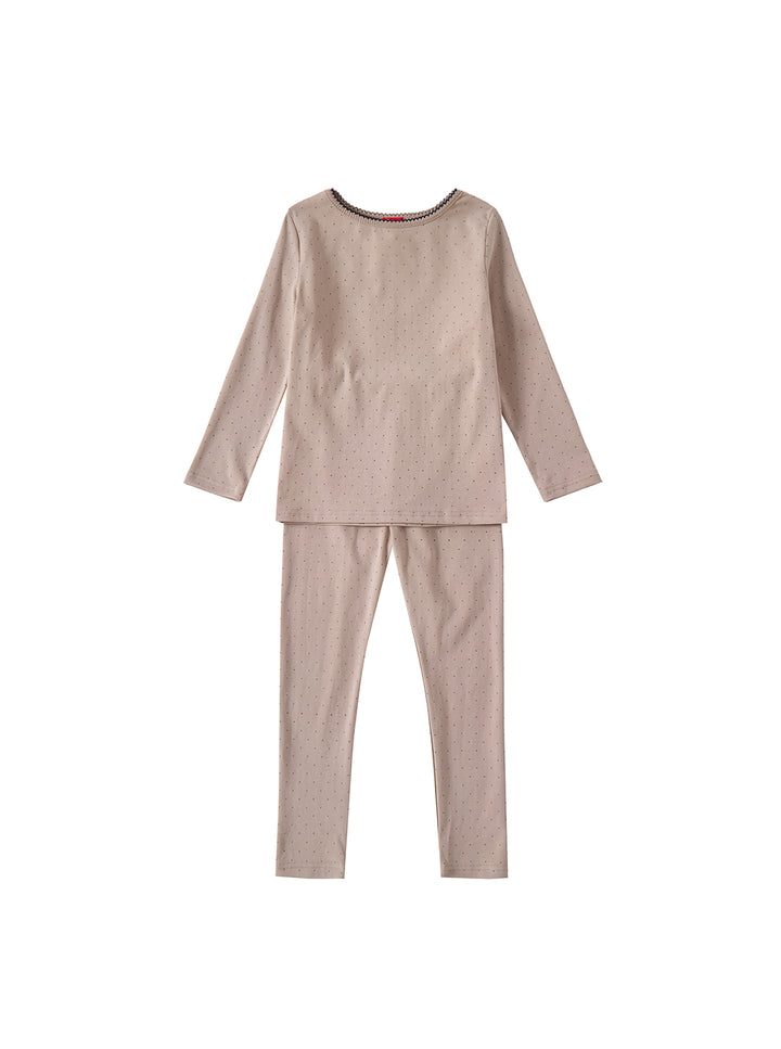 Pin Dot Set - Beige