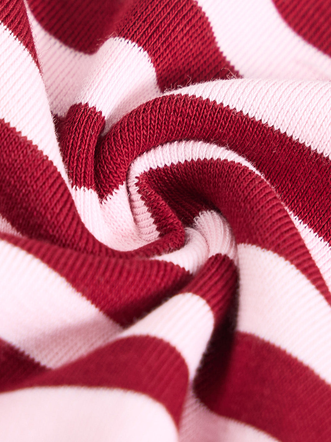 Striped Set - Burgandy/Pink
