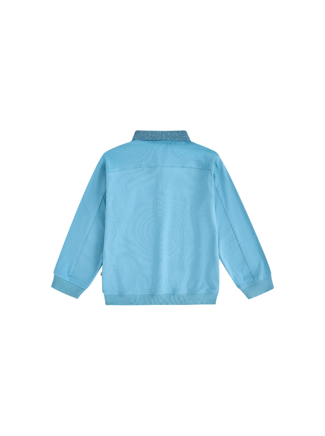 Solid Emblem Polo - Blue