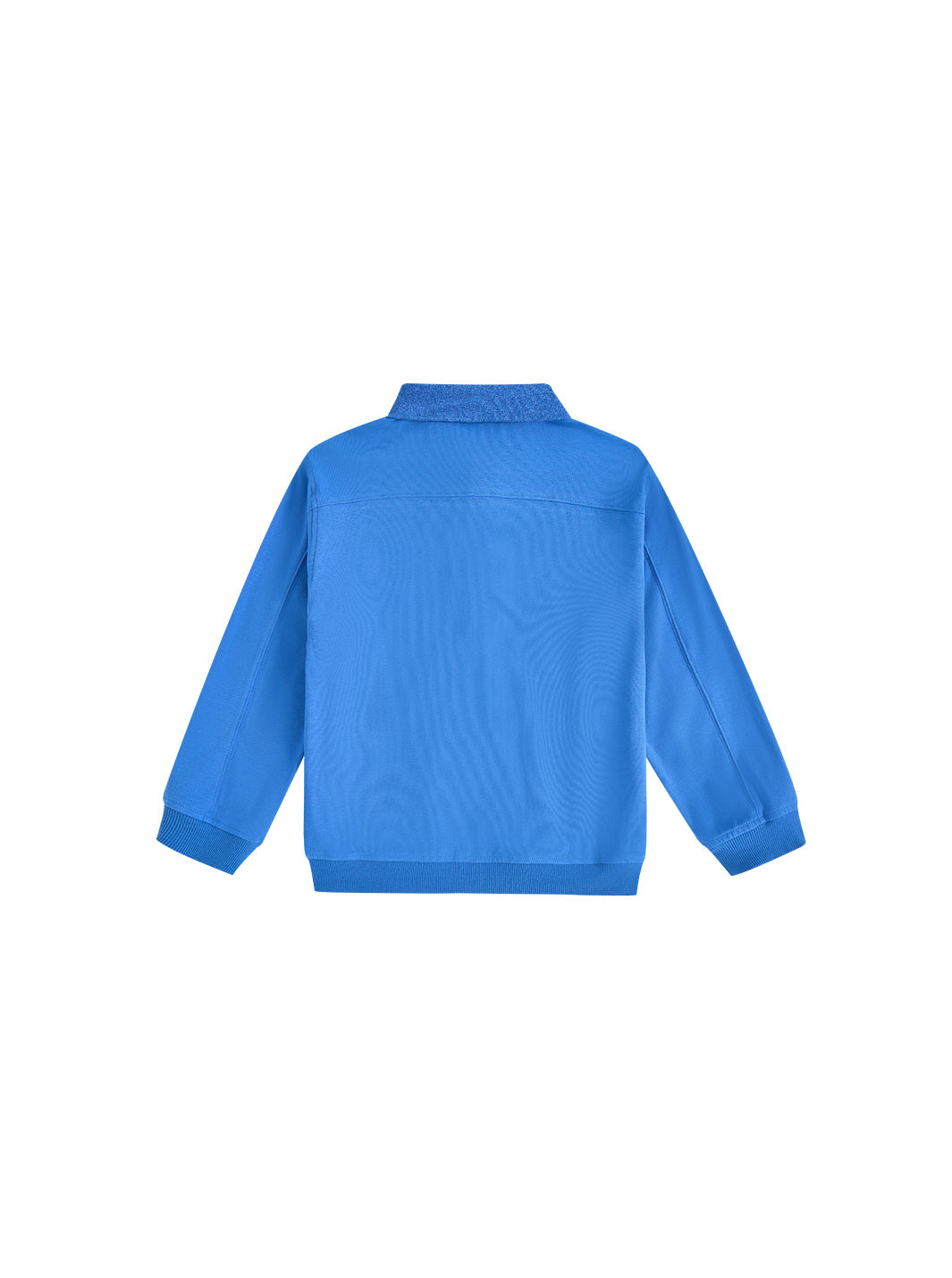 Solid Emblem Polo - Royal Blue