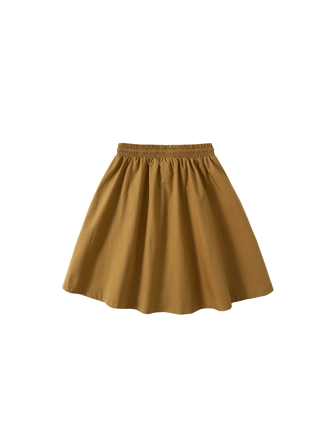 Basic Cotton Skirt - Khaki