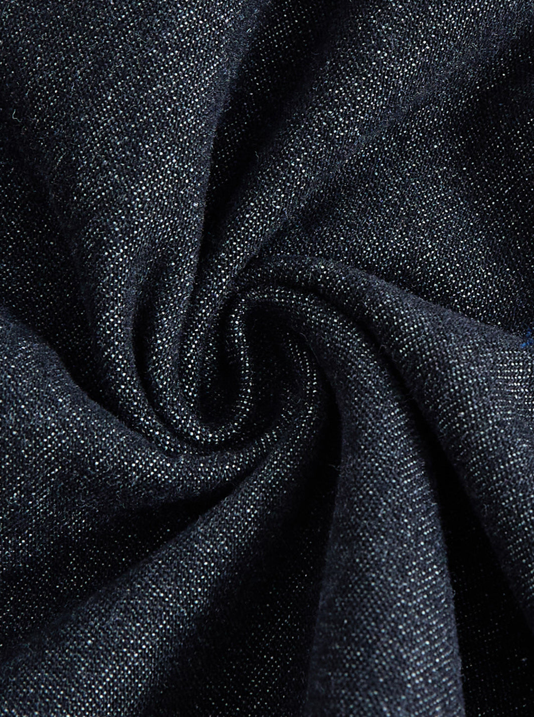 Denim Pocket Skirt - Black
