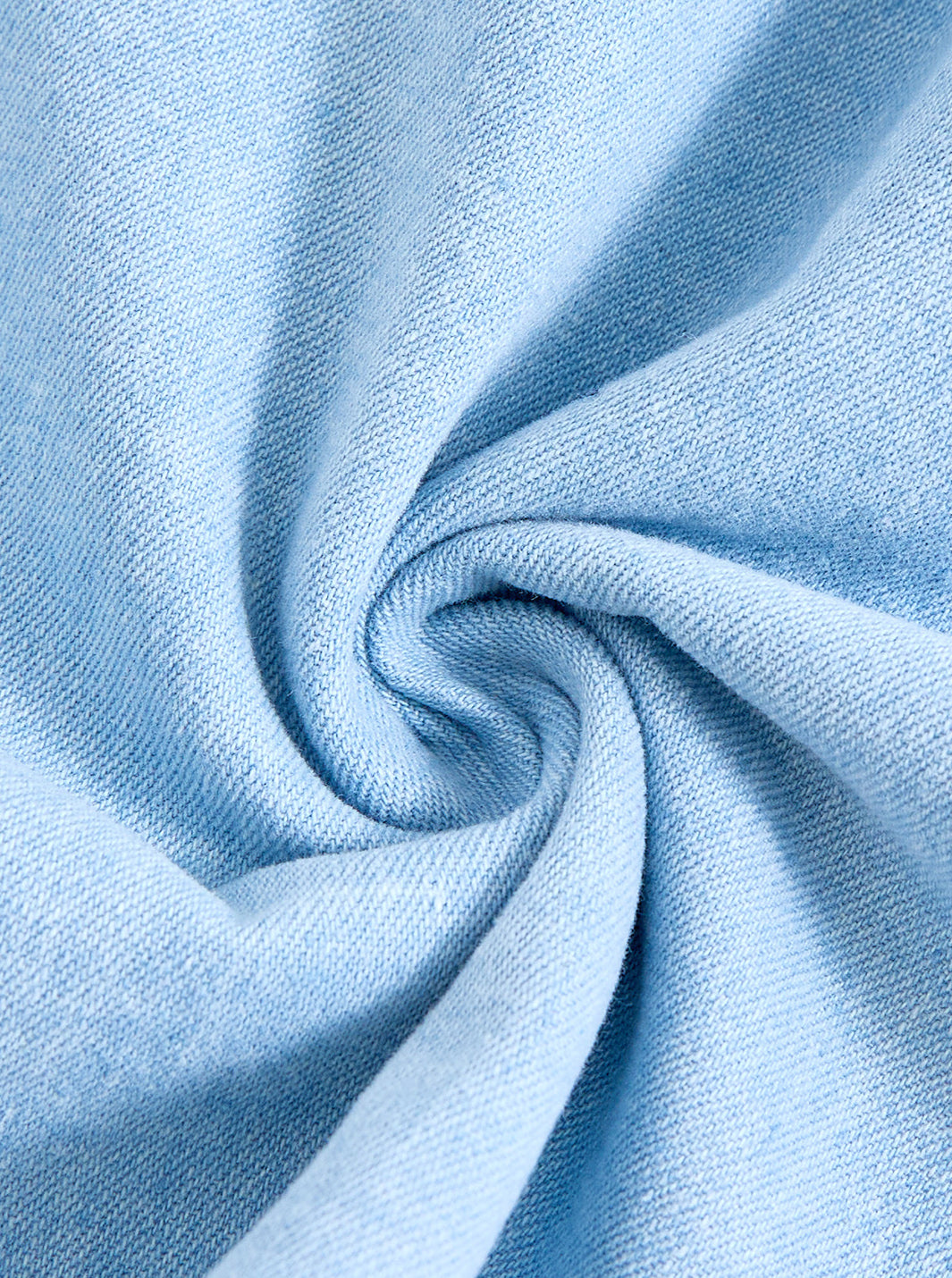 Denim Pocket Skirt - Pale Blue
