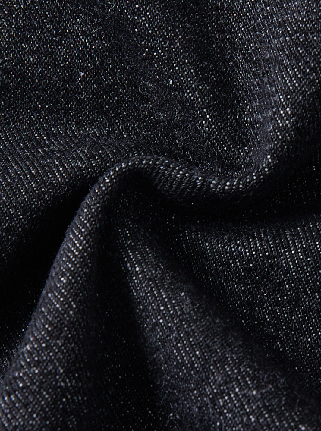 Denim Patch Skirt - Black Mix