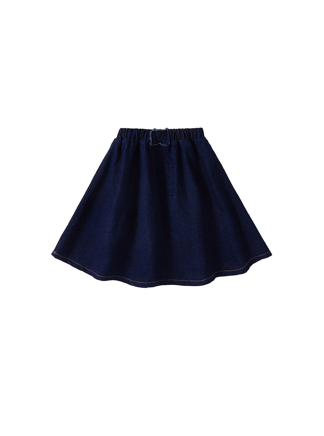 Denim A-Line Skirt - Dk. Blue