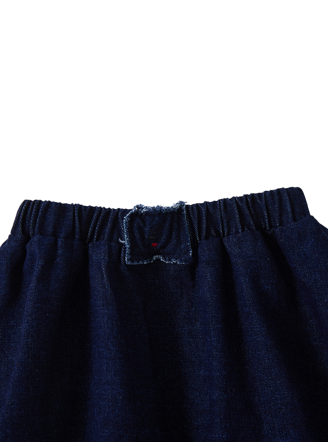 Denim A-Line Skirt - Dk. Blue
