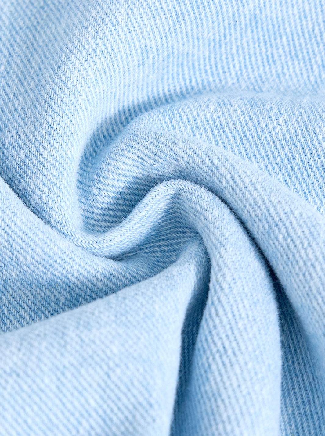 Denim A-Line Skirt - Pale Blue