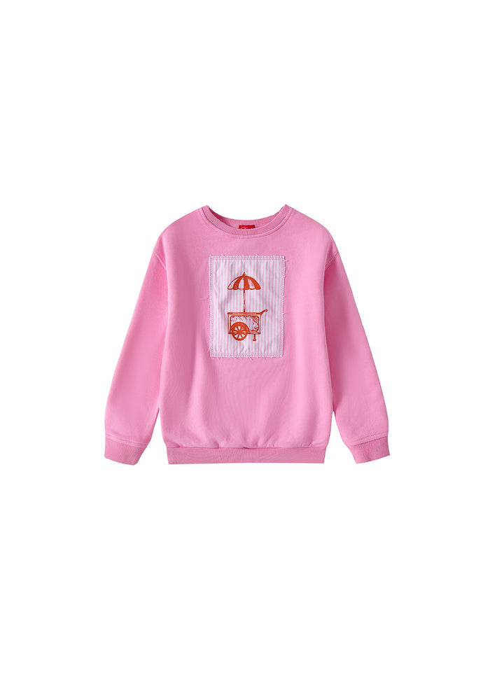 Striped Square Top - Pink