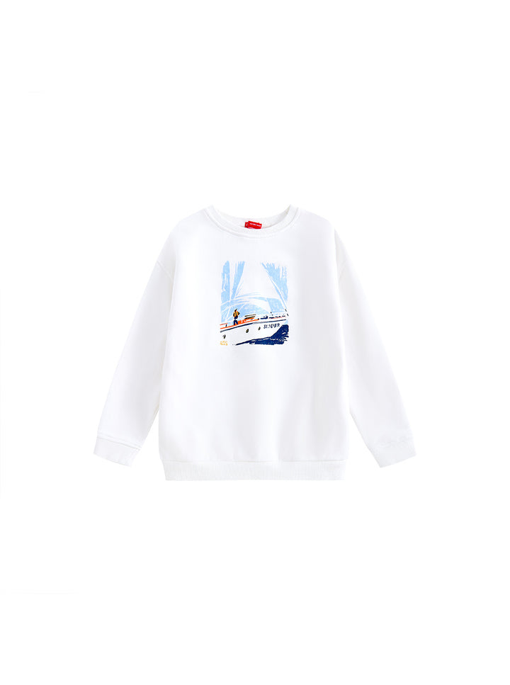 Nautical Print Top