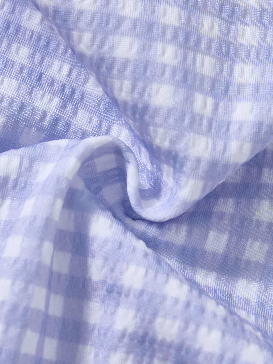 Gingham Swimsuit - Blue/White