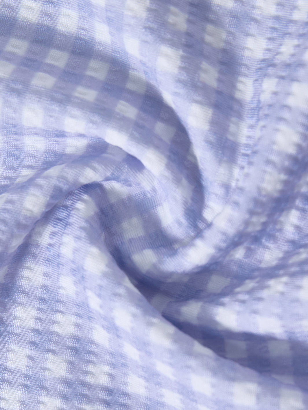 Gingham T-shirt - Blue