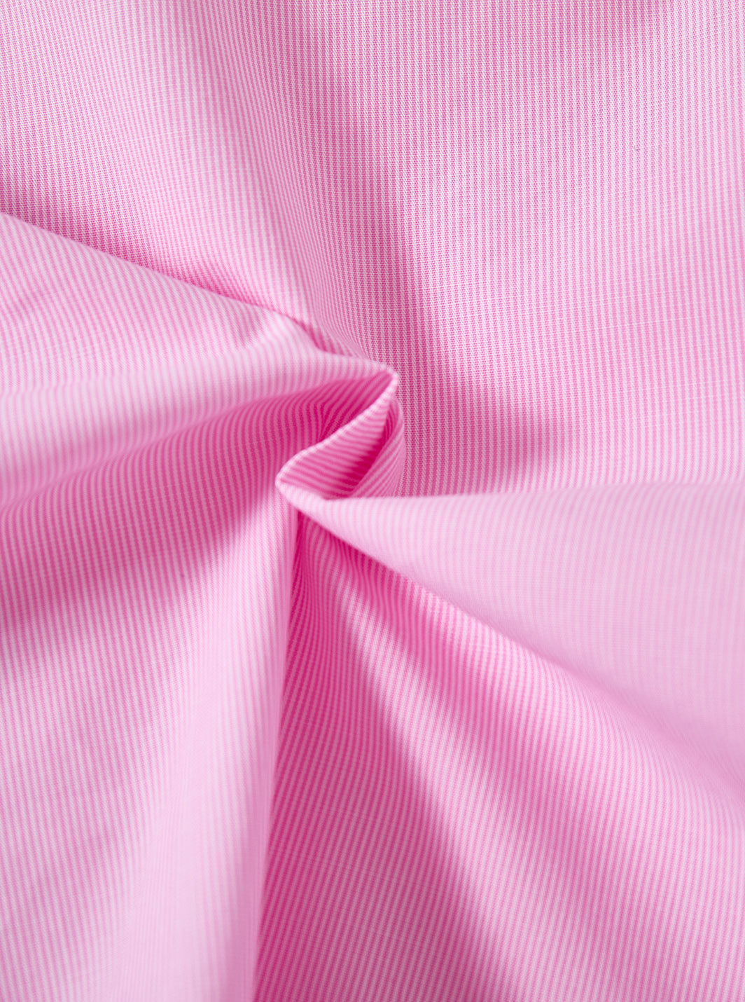 Piping Heart Crop Shirt - Pink