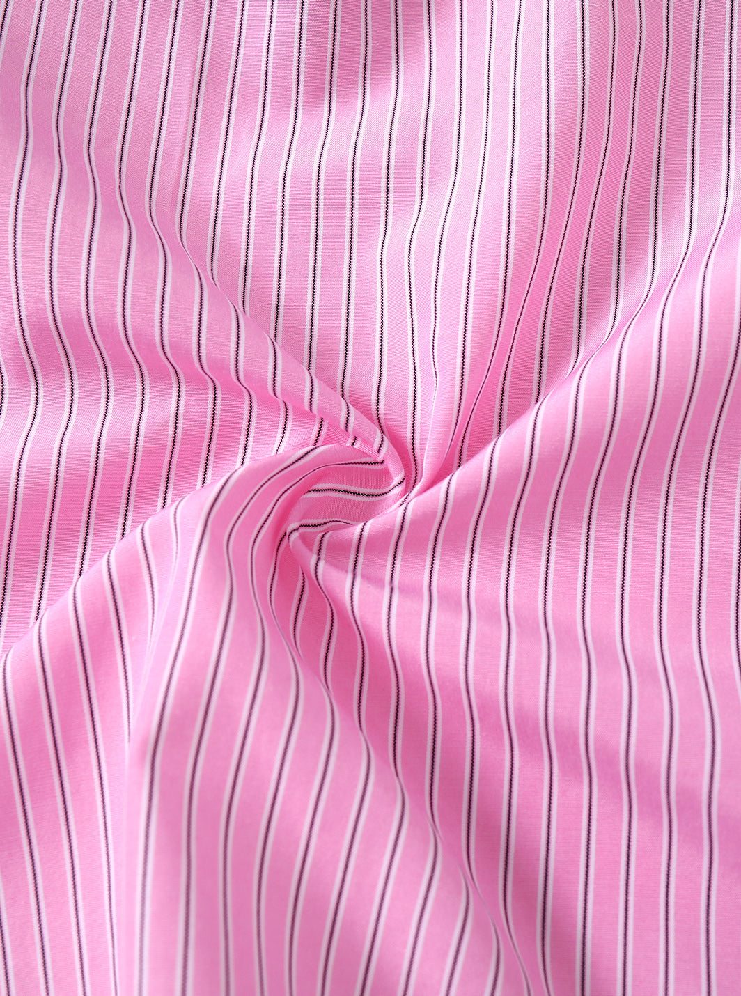 & Lu Striped Emblem Shirt - Pink