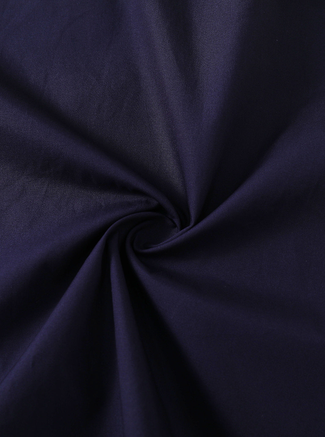 & Lu Cotton Tea Length Skirt - Navy Blue