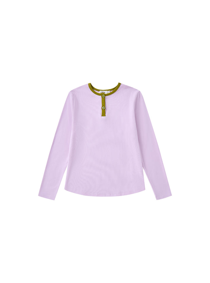 & Lu Combo T-Shirt - Lavender