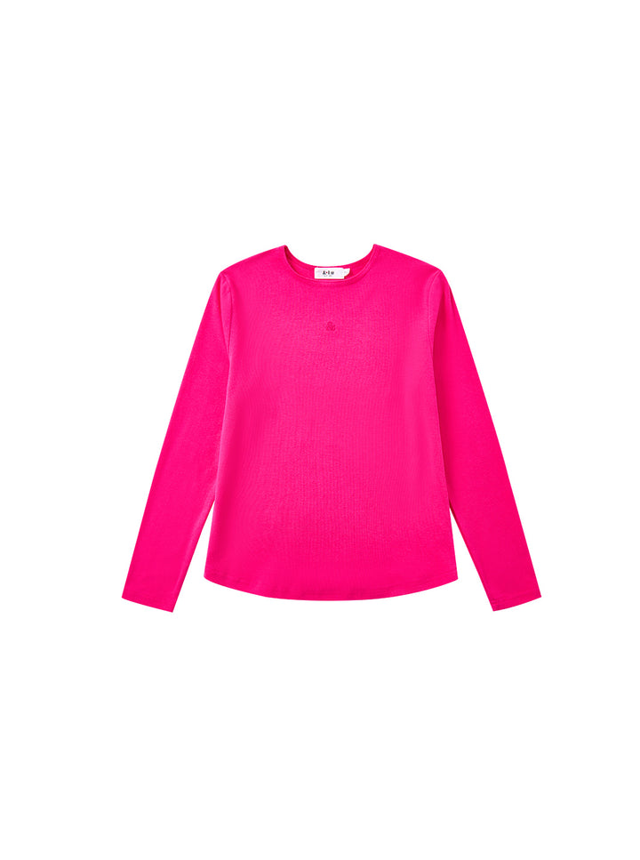 & Lu Emblem T-Shirt - Pink