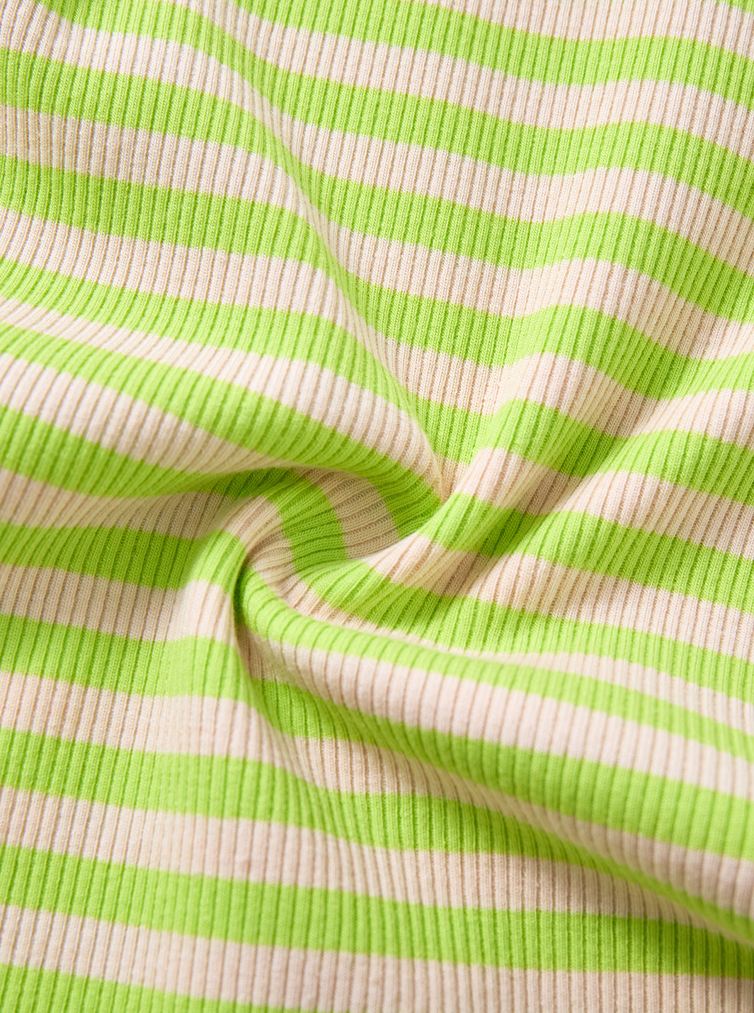 & Lu Ribbed Striped T-shirt - Green